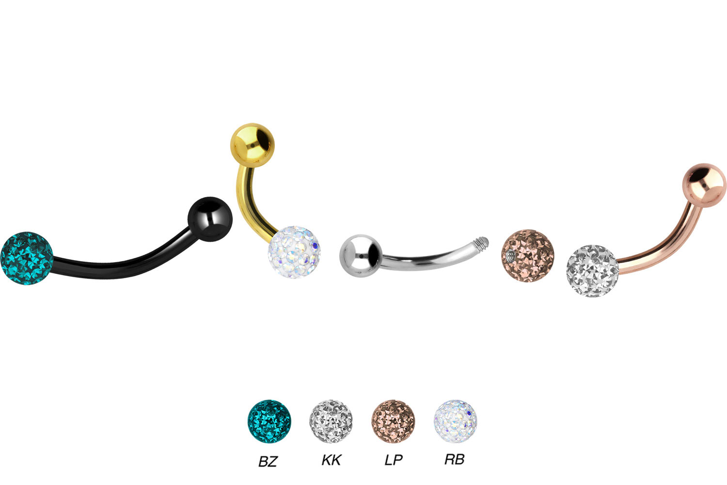 PIERCINGLINE Navelpiercing titanium | bananabell piercing